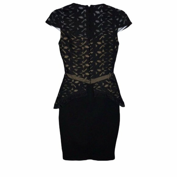 NWT Lumier Bariano Formal Prom Peplum Dress XS - Picture 7 of 8